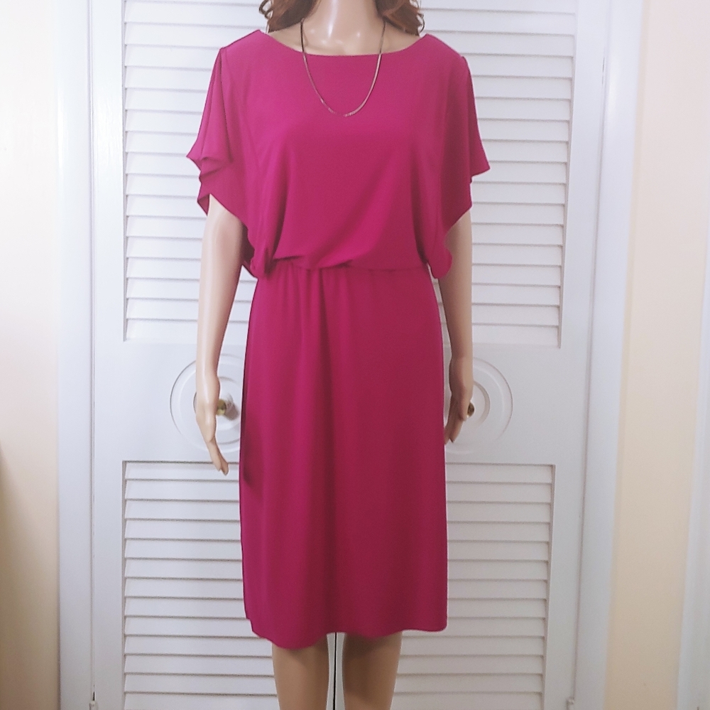 Nwt✨Burgandy Midi Dress